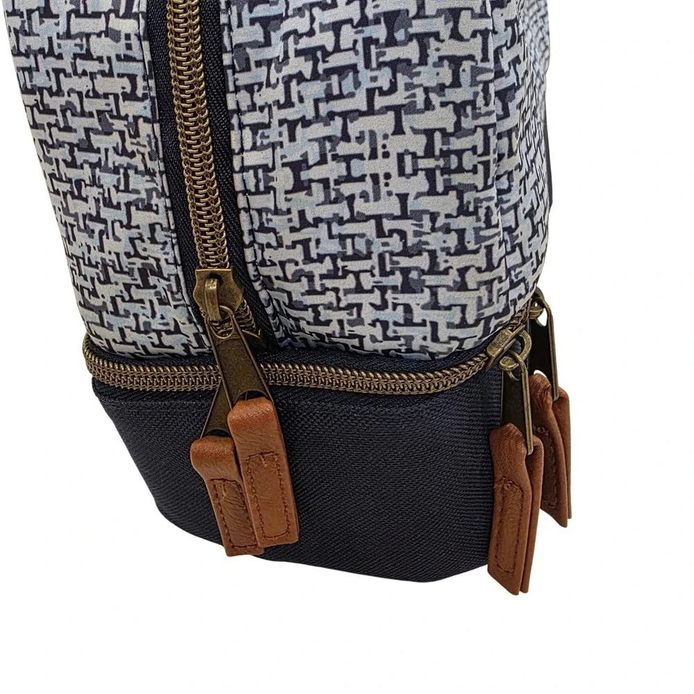 Emma‎ & Chloe Insulated Lunch Bag Cosmetic Toiletry Travel Pouch 2 Compartments